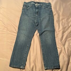 GAP size 12 boyfriend style blue jean ankle length